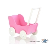 Wooden Carriage for Doll Fuchsia