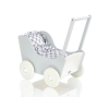 Wooden Doll Pram Stroller Gray-770