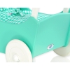 Wooden Doll Pram Stroller Mint -621