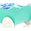 Wooden Doll Pram Stroller Mint -734