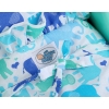 Wooden Doll Pram Stroller Mint -734