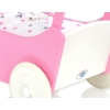 Wooden Doll Stroller Fuchsia-White -622