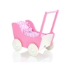 Wooden Doll Stroller Fuchsia-White -768