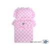 Wooden Doll Stroller Fuchsia-White -768