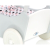 Wooden Doll Stroller Gray-White -767