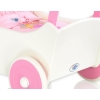 Wooden Doll Stroller White-Fuchsia -558