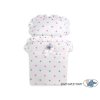 Wooden Doll Stroller White-Fuchsia -622