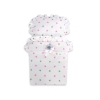 Wooden Doll Stroller White-Fuchsia -622