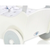 Wooden pram White with Gray -740