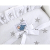 Wooden pram White with Gray -740