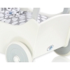 Wooden pram White with Gray -770