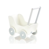 Wooden pram White with Gray