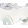 Wooden pram White with Gray White Gray Checkered