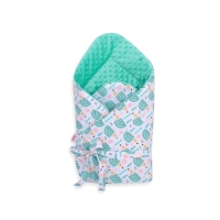 Baby nest minky with bow