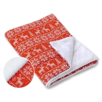 Double-sided blanket minky