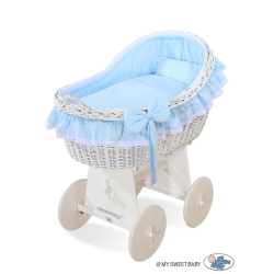 Moses Baskets with wicker hood