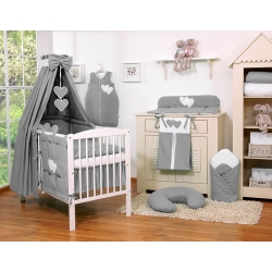 Bedding set 11-pcs with canopy