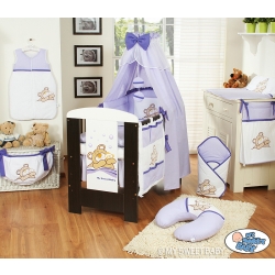 Bedding set 11-pcs with canopy (S)