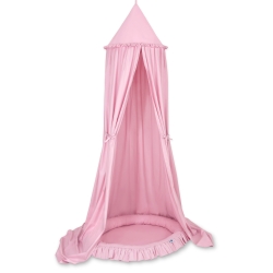 Set: Hanging canopy + nest with flounce