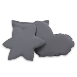 3pcs pillow set - anthracite