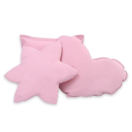 3pcs pillow set - pink