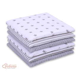 Baby Bed Cot Bumper 6pcs - Set 18