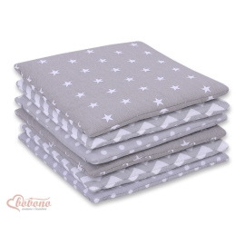 Baby Bed Cot Bumper 6pcs - Set 19