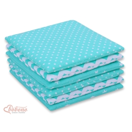 Baby Bed Cot Bumper 6pcs - Set 21