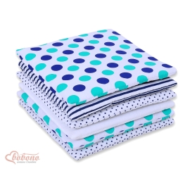 Baby Bed Cot Bumper 6pcs - Set 27
