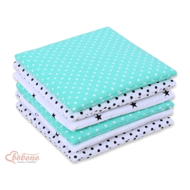 Baby Bed Cot Bumper 6pcs - Set 33