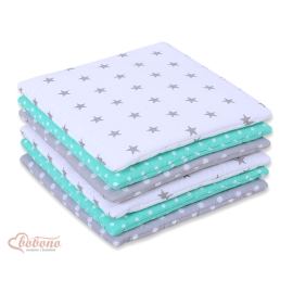 Baby Bed Cot Bumper 6pcs - Set 34