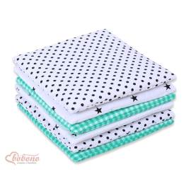 Baby Bed Cot Bumper 6pcs - Set 50