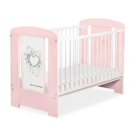 Baby cot bed 120x60cm Chic no. 5010-01-1