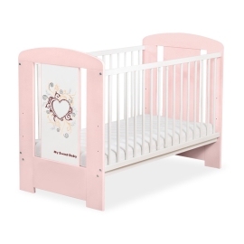 Baby cot bed 120x60cm Chic no. 5010-01-2