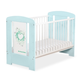 Baby cot bed 120x60cm Chic no. 5010-02-9