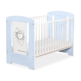 Baby cot bed 120x60cm Chic no. 5010-03-1