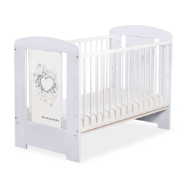 Baby cot bed 120x60cm Chic no. 5010-06-1