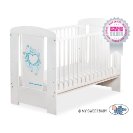 Baby cot bed 120x60cm Chic no. 5010-07-5