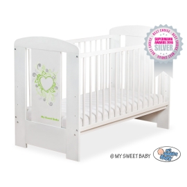 Baby cot bed 120x60cm Chic no. 5010-07-7