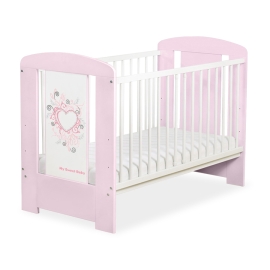 Baby cot bed 120x60cm Chic no. 5010-08-3