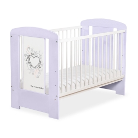 Baby cot bed 120x60cm Chic no. 5010-09-1