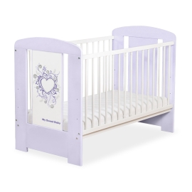 Baby cot bed 120x60cm Chic no. 5010-09-6