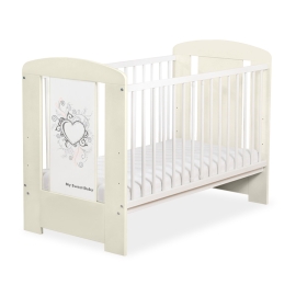Baby cot bed 120x60cm Chic no. 5010-10-1