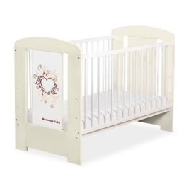 Baby cot bed 120x60cm Chic no. 5010-10-2