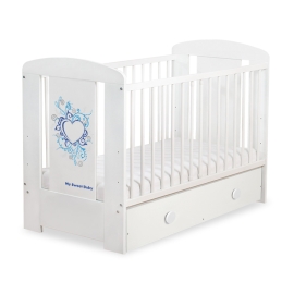 Baby cot bed 120x60cm Chic with drawer MAXI