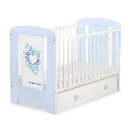 Baby cot bed 120x60cm Chic with drawer MAXI