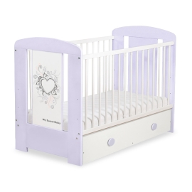 Baby cot bed 120x60cm Chic with drawer MAXI