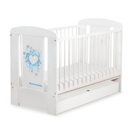 Baby cot bed 120x60cm Chic with drawer STANDARD