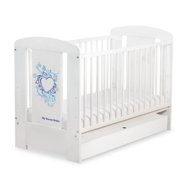 Baby cot bed 120x60cm Chic with drawer STANDARD