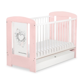 Baby cot bed 120x60cm Chic with drawer STANDARD